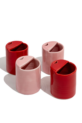 karavan clothing fashion fall winter 25 homecoming homeware collection ceramic take away mug pink