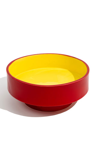 karavan clothing fashion fall winter 25 homecoming homeware collection ceramic fruit bowl yellow red
