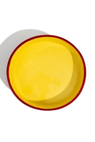 karavan clothing fashion fall winter 25 homecoming homeware collection ceramic fruit bowl yellow red