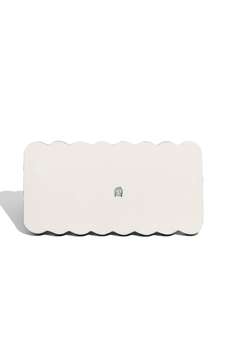 karavan clothing fashion fall winter 25 homecoming homeware collection ceramic holder for books and vinyl dark green