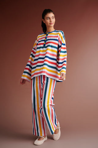 Pyjamas (Multicolor/White)