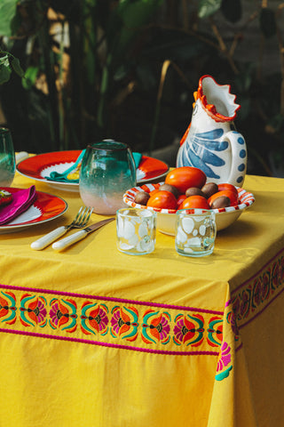 karavan clothing spring summer homeware collection espresso mug glass white dots