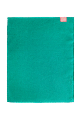 karavan clothing spring summer homeware collection linen napkin green