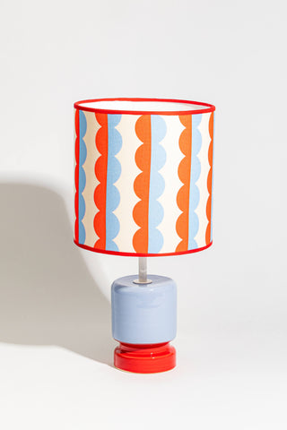 Lamp Shade (Red/Blue)