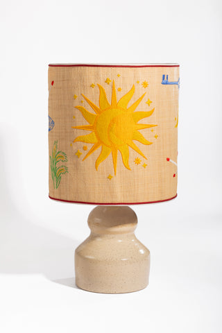 karavan clothing fashion spring summer 24 that moment homeware collection table lamp stoneware big