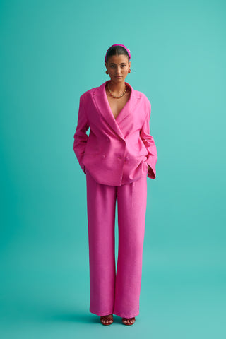 karavan clothing fashion spring summer 24 collection keegan blazer pink
