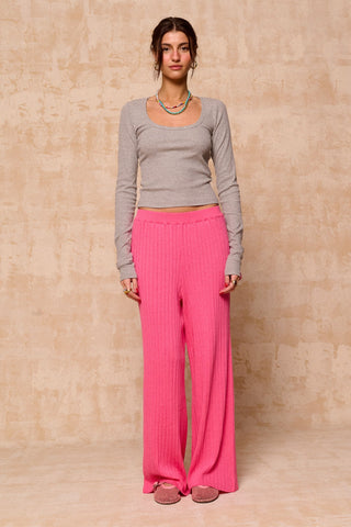 karavan clothing fashion krvn spring summer 26 nai collection magda top grey