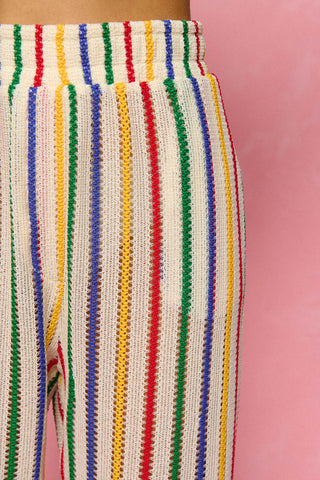 karavan clothing fashion spring summer 26 nai collection emine trousers off white multicolor stripes