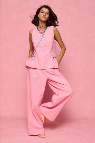 karavan clothing fashion spring summer 26 nai collection miranda trousers pink