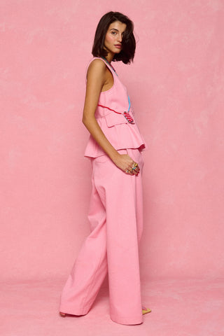 karavan clothing fashion spring summer 26 nai collection miranda trousers pink