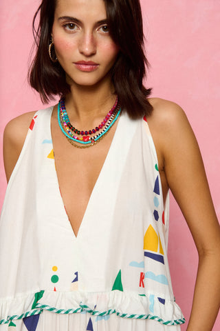 karavan clothing fashion spring summer 26 nai collection artemis dress white lighthouse