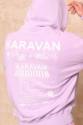 karavan clothing fashion spring summer 26 men nai collection diego zip hoodie lilac