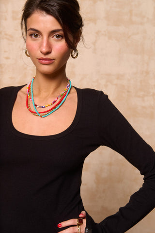 karavan clothing fashion krvn spring summer 26 nai collection magda top black