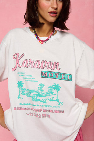 karavan clothing fashion spring summer 26 nai collection dino tee motel