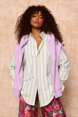 karavan clothing fashion spring summer 26 men nai collection bruce shirt mint stripes