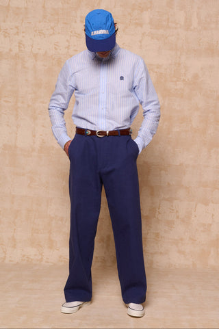 karavan clothing fashion spring summer 26 men nai collection cillian trousers blue