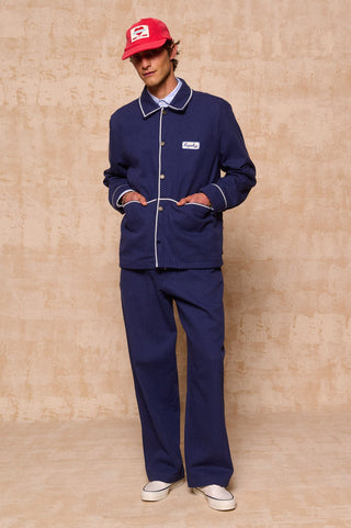 karavan clothing fashion spring summer 26 men nai collection miguel jacket blue