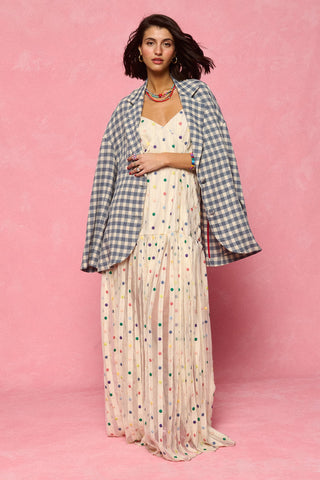 karavan clothing fashion spring summer 26 nai collection geena blazer indigo