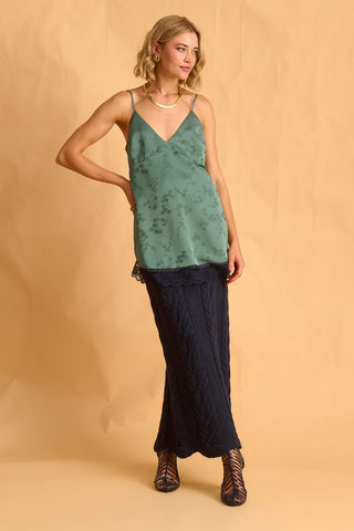 karavan clothing fashion fall winter 25 krvn homecoming collection carly top green