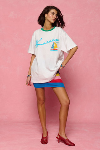 karavan clothing fashion spring summer 26 nai collection dino tee boat