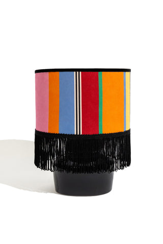 karavan clothing planet homeware collection fall winter 24 25 lamp shade stripes multicolor