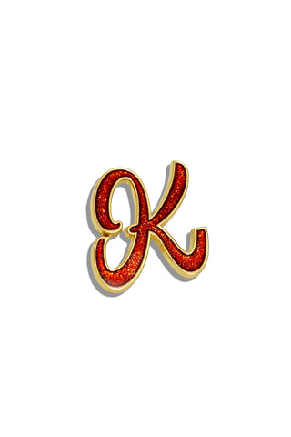 Christmas "K" Pin