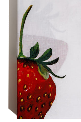 karavan clothing planet homeware collection spring summer 25 flat sheet strawberries