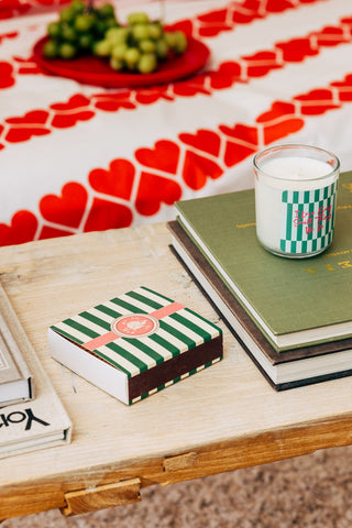 Box of Matches (Stripes Green)
