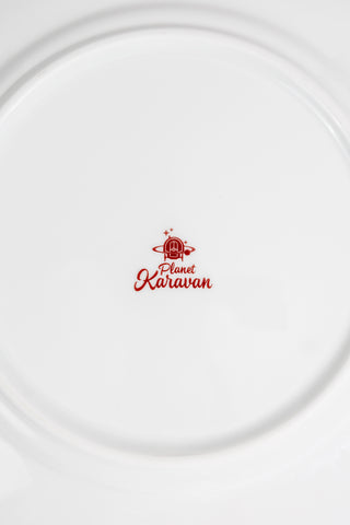 Porcelain Dinner Plate (Clock)