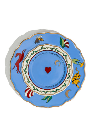 Porcelain Starter Plate (Heart)
