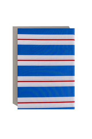 Baby Fitted Sheet (Blue Stripes)