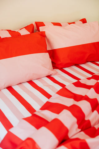 Flat Sheet (Red Pink)