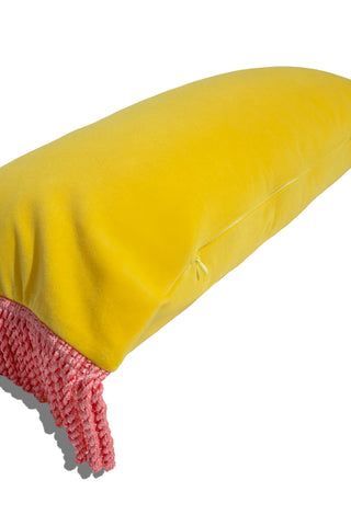Velvet Pillow Case (Yellow)