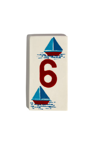 House Number Tile