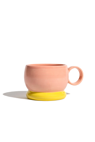 karavan clothing fashion spring summer 25 planet karavan donut coffee mug pink