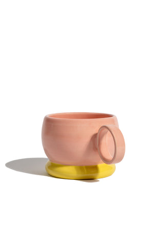 karavan clothing fashion spring summer 25 planet karavan donut coffee mug pink