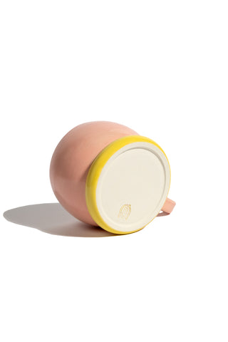 karavan clothing fashion spring summer 25 planet karavan donut coffee mug pink