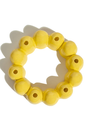 karavan clothing fashion spring summer 25 planet karavan candle holder yellow