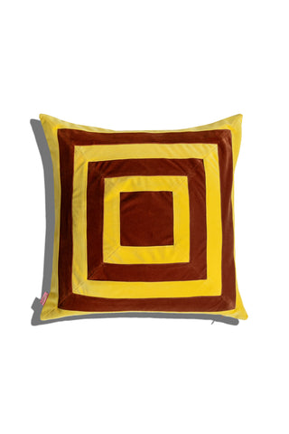 Velvet Pillow Case (Yellow)