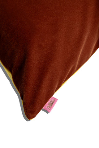 Velvet Pillow Case (Yellow)