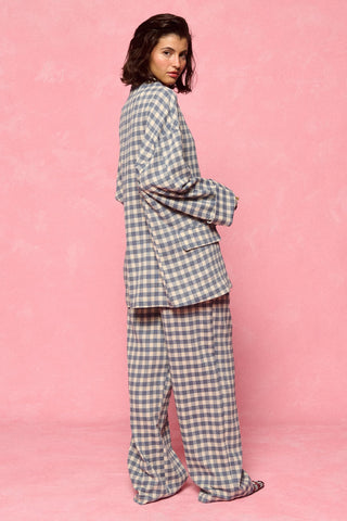 karavan clothing fashion spring summer 26 nai collection geena blazer indigo