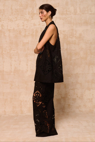 karavan clothing fashion krvn spring summer 26 nai collection livy kimono dress black