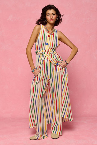 karavan clothing fashion spring summer 26 nai collection emine trousers off white multicolor stripes