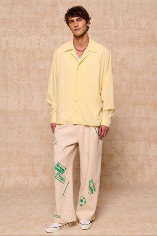 karavan clothing fashion spring summer 26 men nai collection ian shirt banana