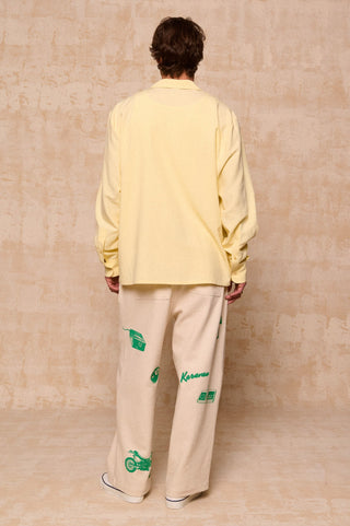 karavan clothing fashion spring summer 26 men nai collection ian shirt banana