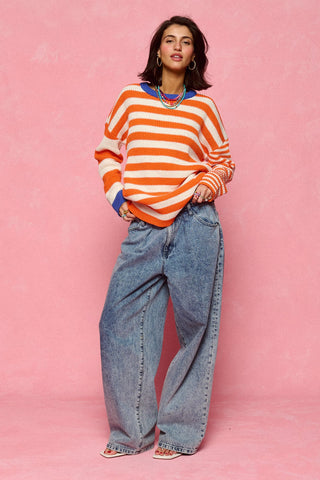 karavan clothing fashion spring summer 26 nai collection esme jeans stonewashed blue