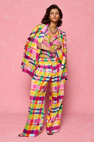 karavan clothing fashion spring summer 26 nai collection stella shirt multicolor checked