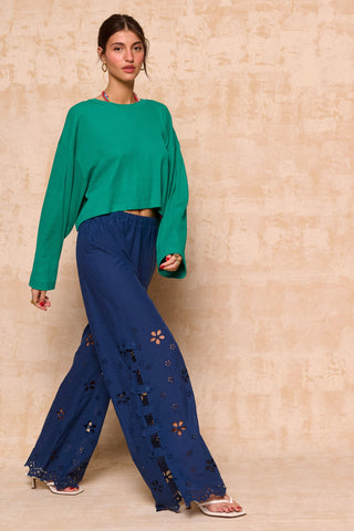 karavan clothing fashion krvn spring summer 26 nai collection avery crop top green