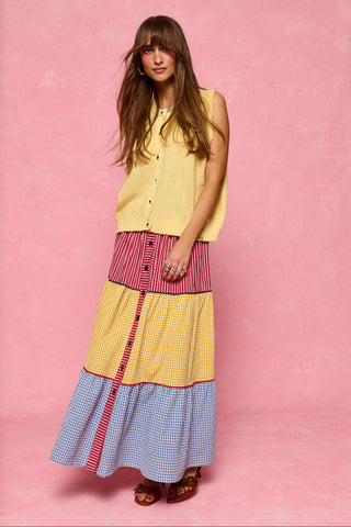 karavan clothing fashion spring summer 26 nai collection sybil knitted top lemon