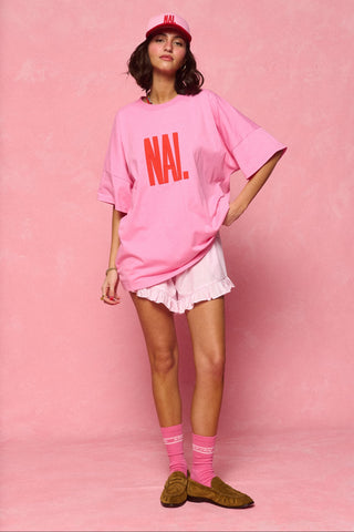 karavan clothing fashion spring summer 26 nai collection fiorella tee pink